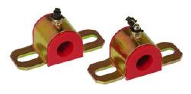 PRO Sway/End Link Bush - Red - Prothane Universal Greasable Sway Bar Bushings - 29MM - Type B Bracket - Red