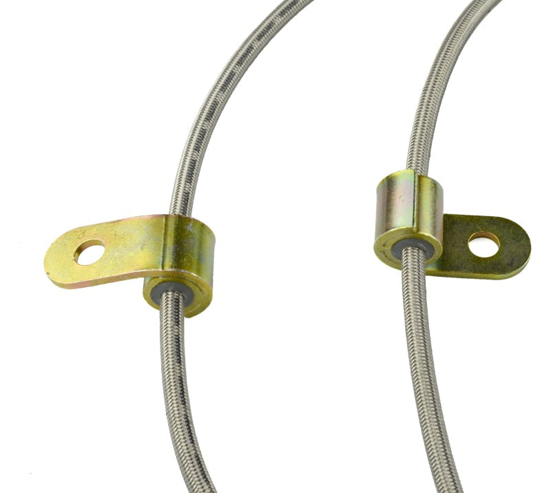 GR G-Stop Brake Line Kits - Goodridge 09-12 Cadillac CTS-V (All CTS-V w/ Brembo Brakes) Stainless Steel Brake Line Kit