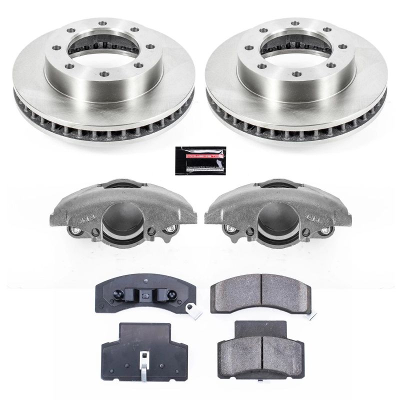 PSB Autospecialty Rotor - Power Stop 92-00 GMC K3500 Front Autospecialty Kit w/Cals