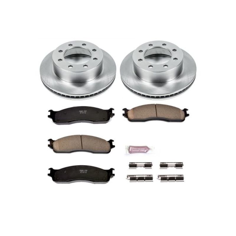 PSB Autospecialty Rotor - Power Stop 03-08 Dodge Ram 3500 Front Autospecialty Brake Kit