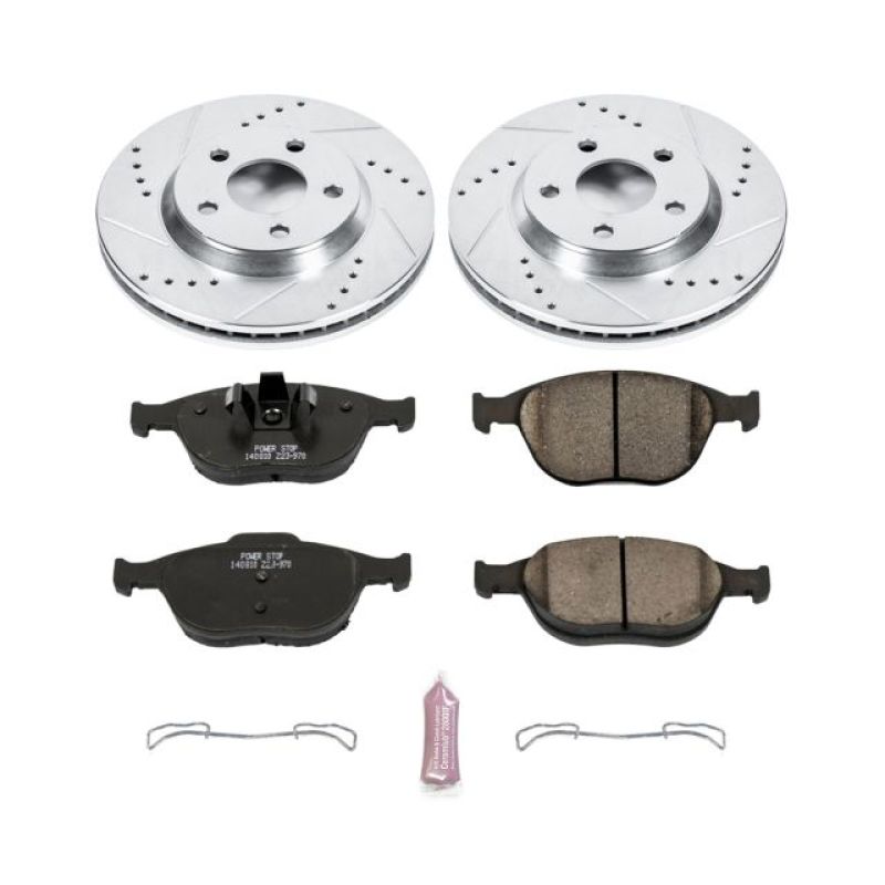 PSB Z23 Evolution Kit - Power Stop 2005 Buick LeSabre Front Z23 Evolution Sport Brake Kit