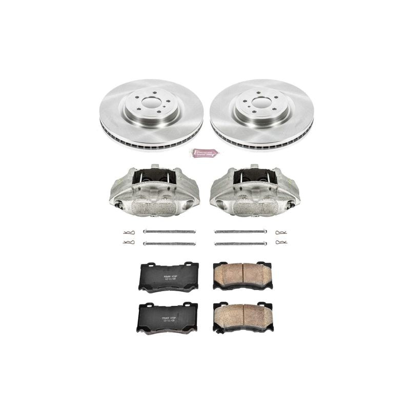PSB Autospecialty Caliper - Power Stop 09-19 Nissan 370Z Front Autospecialty Kit w/Cals