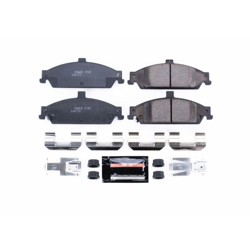 PSB Z23 Evolution Brake Pads - Power Stop 04-05 Chevrolet Classic Front Z23 Evolution Sport Brake Pads w/Hardware