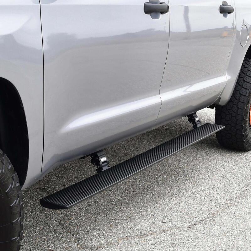WES Running Boards - Pro-e - Westin 07-21 Toyota Tundra CrewMax Pro-e Electric Running Boards - Textured Black
