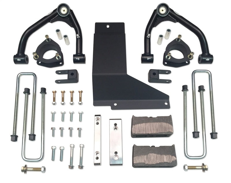 TUF Lift Kits - Tuff Country 07-13 Chevy Silverado 1500 4x4 4in Lift Kit (SX8000 Shocks)