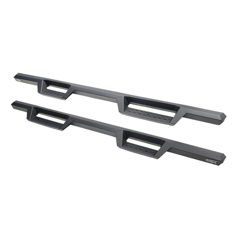 WES Nerf Bars - HDX Drop - Westin 2019 Chevrolet Silverado / GMC Sierra 1500 Crew Cab Drop Nerf Step Bars - Textured Black