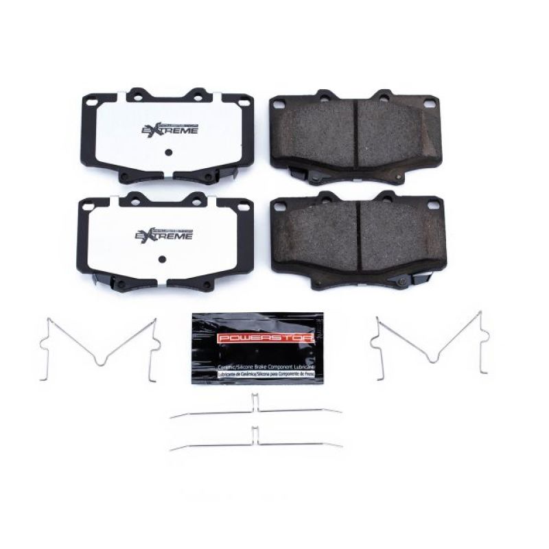 PSB Z36 Truck & Tow Brake Pads - Power Stop 96-97 Lexus LX450 Front Z36 Truck & Tow Brake Pads w/Hardware