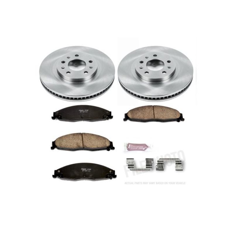 PSB Autospecialty Kit - Power Stop 03-07 Cadillac CTS Front Autospecialty Brake Kit