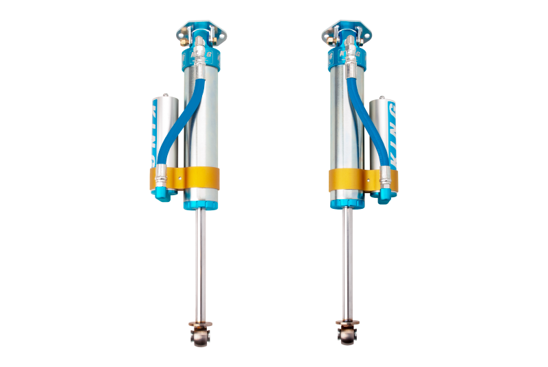 KIN 2.5 Shocks - King Shocks 97-06 Jeep Wrangler TJ Rear 2.5 Dia Piggy Hose Reservoir Shock 6in Lift (Pair)