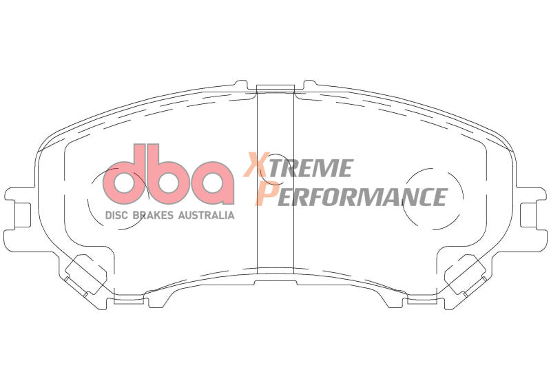 DBA XP Performance Brake Pads - DBA 14-22 Nissan Rogue Sport A/T Front XP Performance Brake Pads