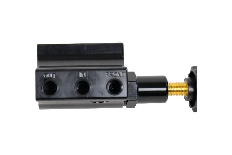 BAE Proportioning Valve - Baer Brakes Remaster Right Port Adjustable Proportioning Valve - Black