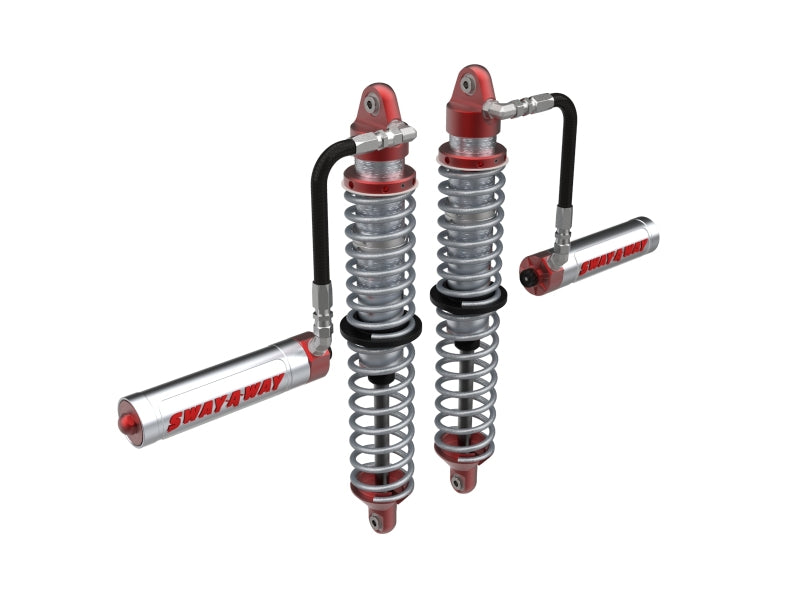 AFE Sway Coil Over Kit - aFe 17-19 Polaris RZR 925/1000cc Sway-A-Way 2.5 Front Coilover Kit w/ Remote Reservoirs and Comp Adj