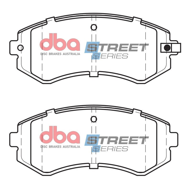 DBA Street Series Brake Pads - DBA 90-96 Nissan 240SX (Excl ABS) Front Street Series Brake Pads