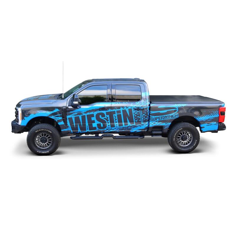 WES Running Boards - HDX - Westin 15-25 Ford F-150 SuperCrew / 17-25 F-250/350 CC HDX Running Boards - Tex. Blk