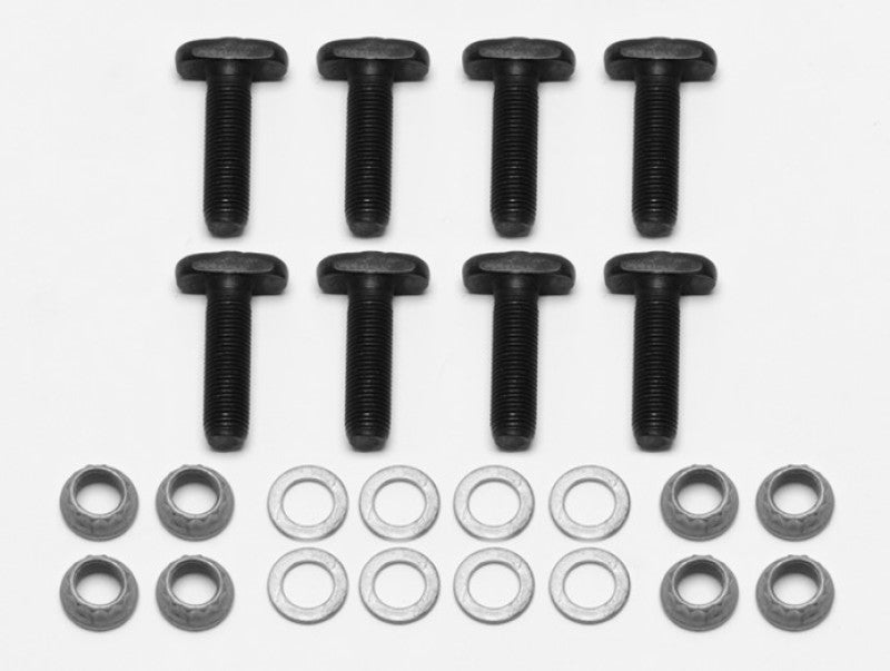 WIL Bolt Kit - Wilwood Rear Axle T-Bolt & Lock Nut Kit-3/8-24 x 1-7/16 long - 8 pk.
