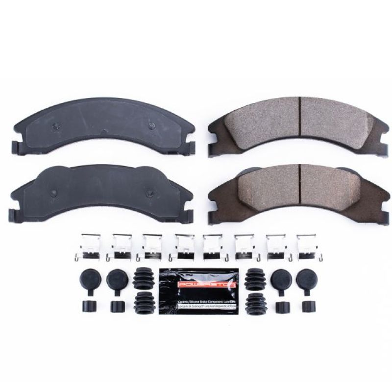 PSB Z23 Evolution Brake Pads - Power Stop 08-14 Ford E-150 Rear Z23 Evolution Sport Brake Pads w/Hardware