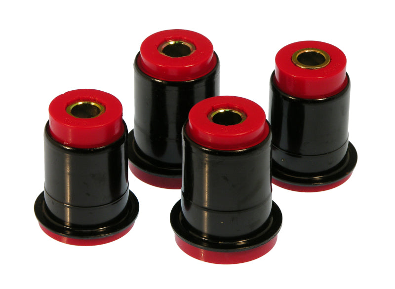 PRO Control Arm Bushings - Red - Prothane 79-93 Ford Mustang Front Control Arm Bushings w/ Shell - Red