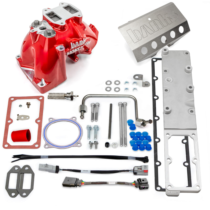 GBE Monster-Ram Intake - Banks Power 19-24 Ram 2500/3500 6.7L Diesel Monster-Ram Intake System - Red