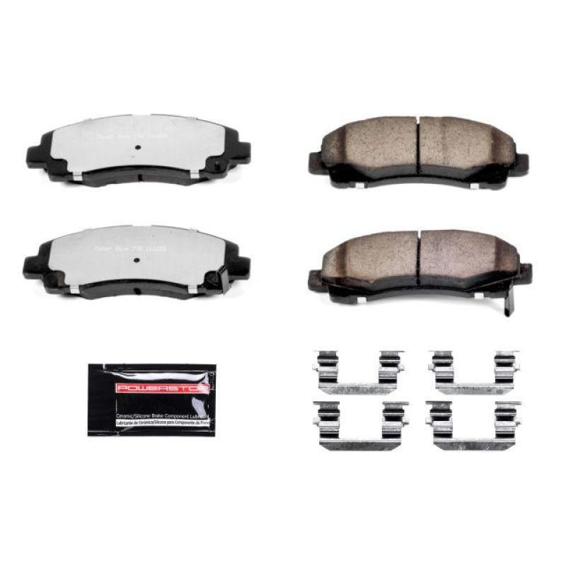 PSB Z36 Truck & Tow Brake Pads - Power Stop 09-14 Acura TL Front Z36 Truck & Tow Brake Pads w/Hardware