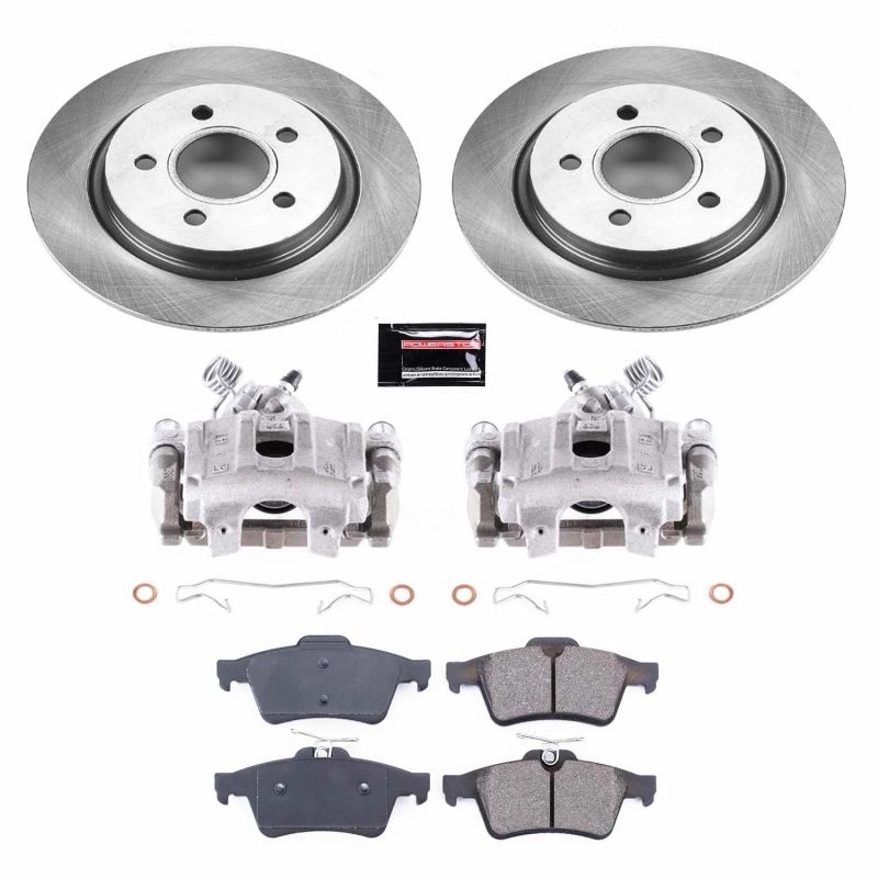 PSB Autospecialty Kit w/Cals - Power Stop 08-13 Volvo C30 Rear Autospecialty Brake Kit w/Calipers