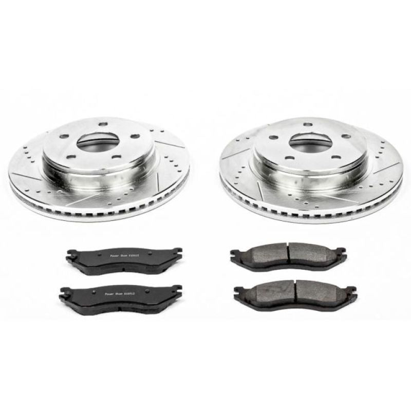PSB Z23 Evolution Kit - Power Stop 04-06 Dodge Durango Front Z23 Evolution Sport Brake Kit