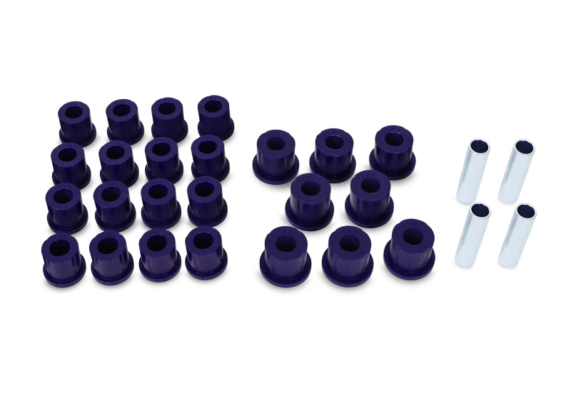 SPR Bushings - Leaf Spring - SuperPro 1987 Jeep Wrangler Sport & Leaf Spring Bushing Kit