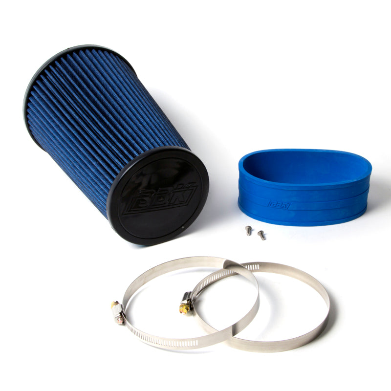 BBK Cold Air Intake Kit - BBK 05-09 Ford Mustang 4.6 GT Cold Air Intake Kit - Titanium Silver Finish (CARB EO 05-06 Only)