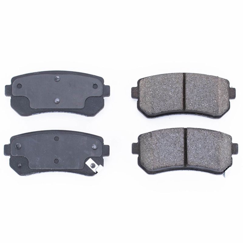PSB Z16 Evolution Brake Pads - Power Stop 06-08 Hyundai Accent Rear Z16 Evolution Ceramic Brake Pads