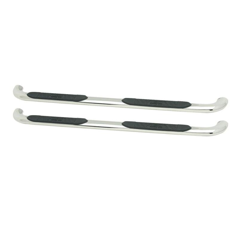 WES Nerf Bars - Platinum 4 - Westin 1999-2013 Chevy Silverado 1500 Crew Cab Platinum 4 Oval Nerf Step Bars - SS