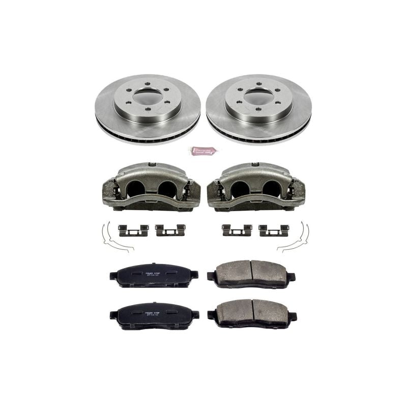 PSB Autospecialty Caliper - Power Stop 06-08 Lincoln Mark LT Front Autospecialty Kit w/Cals