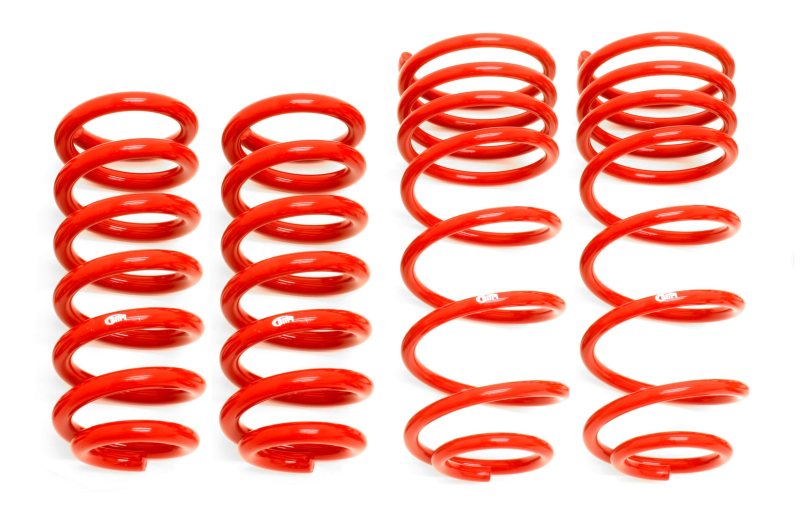 BMR Lowering Springs - BMR 93-02 F-Body Lowering Spring Kit (Set Of 4) - Red