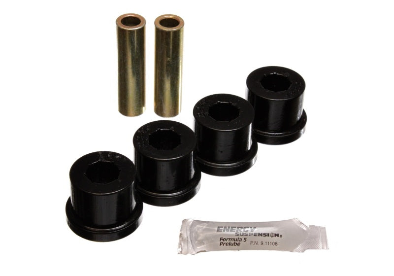 ES Cntrl Arm Bushings - Black - Energy Suspension 86-91 Mazda RX7 Black Rear Control Arm Bushing Set