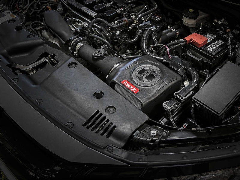 AFE Takeda Momentum Intake - aFe Takeda Momentum GT Pro DRY S Cold Air Intake System 17-18 Honda Civic Si I4 1.5L (t)