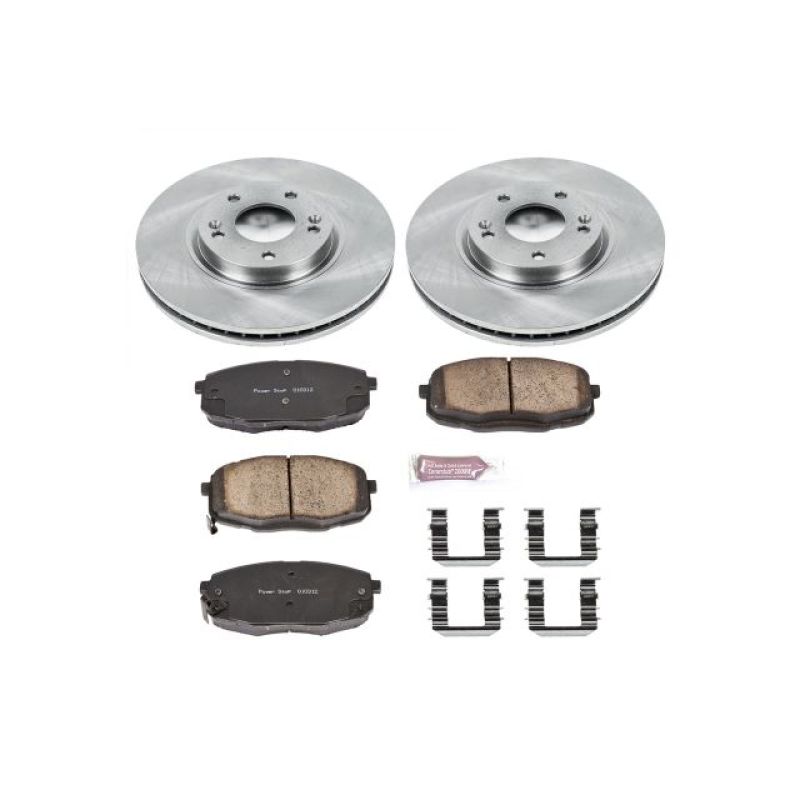 PSB Autospecialty Kit - Power Stop 10-13 Kia Forte Front Autospecialty Brake Kit