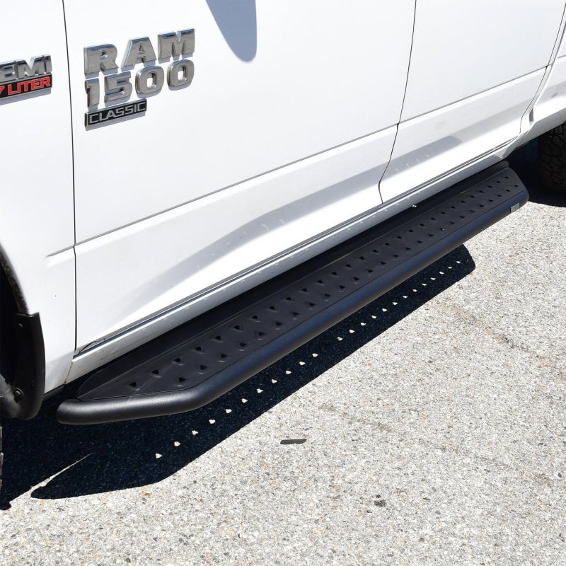 WES Nerf Bars - Outlaw - Westin 19-23 Ram 1500 Crew Cab Pickup (Excl. 1500 Classic) Outlaw Running Boards - Textured Black