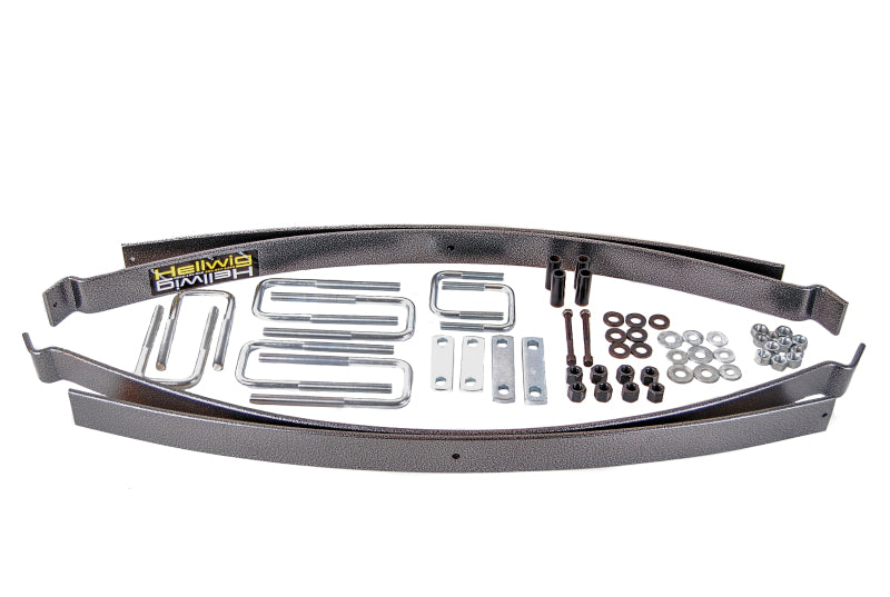 HWG Special Design Helper Kits - Hellwig 04-21 Nissan Titan 2/4WD 2 Leaf Pro Series Helper Spring - Up To 2500lb Level Load Capacity
