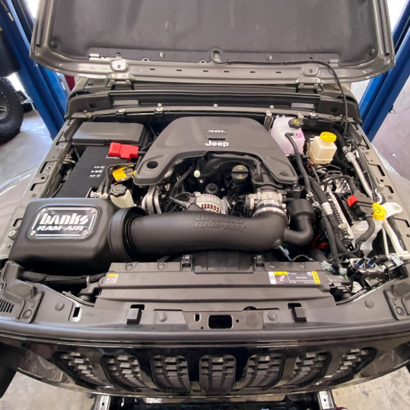 GBE Ram-Air Intake Systems - Banks Power 18-20 Jeep 3.6L Wrangler (JL) Ram-Air Intake System