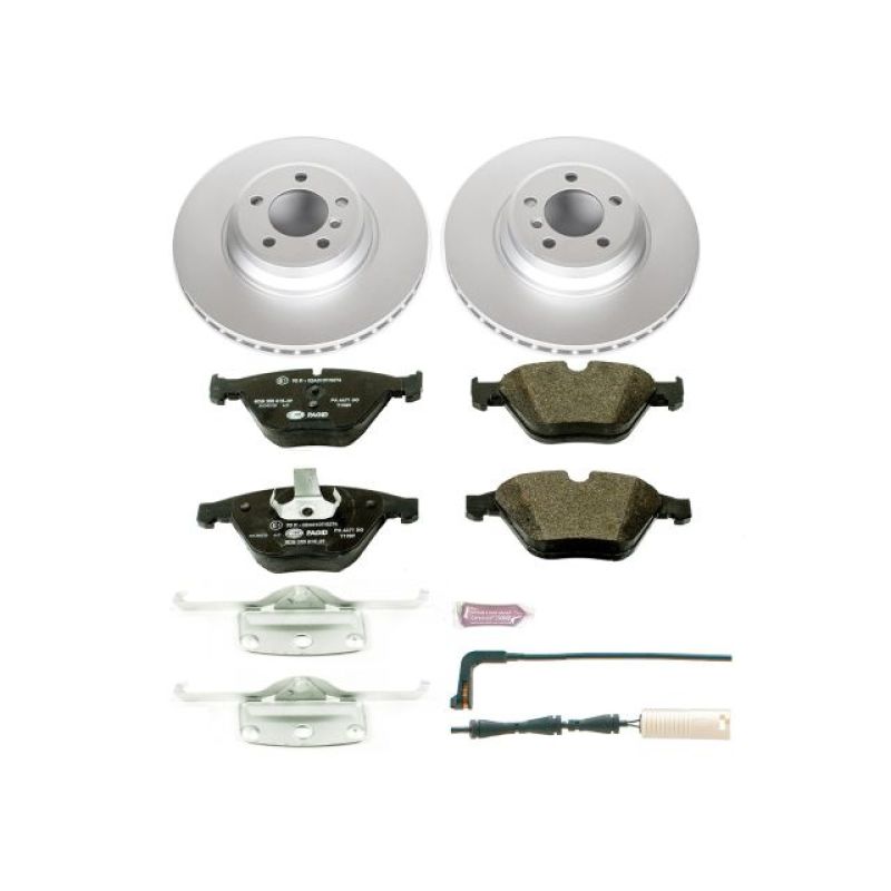PSB Euro-Stop Kit - Power Stop 02-05 BMW 745i Front Euro-Stop Brake Kit