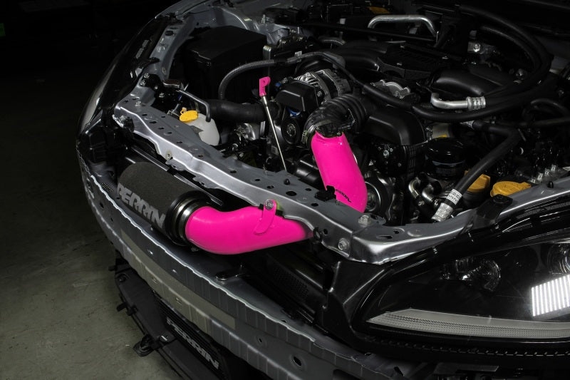 PA Cold Air Intake - PERRIN 22-25 Subaru BRZ / Toyota GR86 Cold Air Intake - Hyper Pink