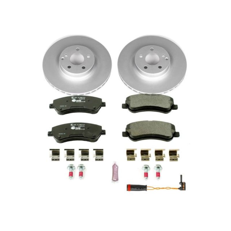 PSB Euro-Stop Kit - Power Stop 13-15 Mercedes-Benz GLK250 Front Euro-Stop Brake Kit