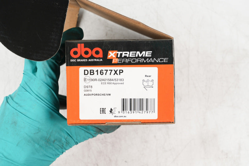 DBA XP650 Brake Pads - DBA 03-10 Porsche Cayenne XP650 Rear Brake Pads