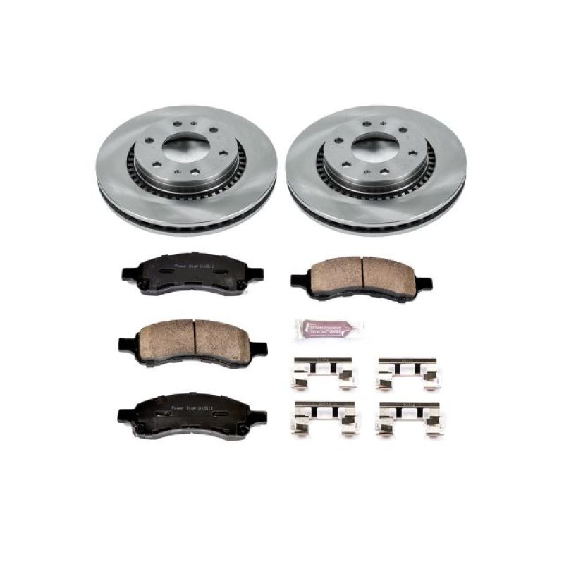 PSB Autospecialty Kit - Power Stop 06-07 Buick Rainier Front Autospecialty Brake Kit