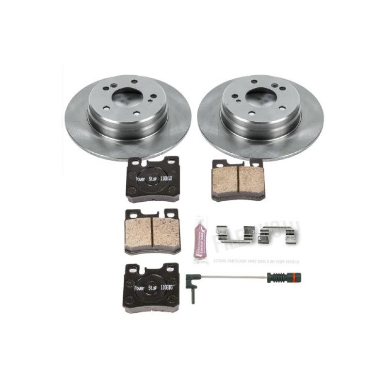 PSB Autospecialty Kit - Power Stop 99-00 Mercedes-Benz C230 Rear Autospecialty Brake Kit