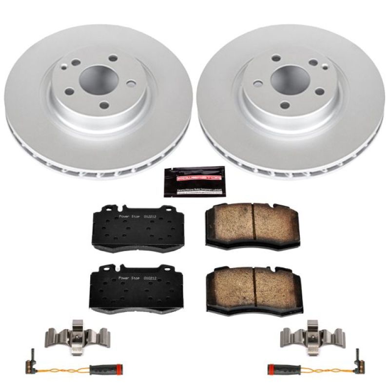 PSB Z23 Evolution Coated Kit - Power Stop 2003 Mercedes-Benz SL500 Front Z23 Evolution Sport Coated Brake Kit