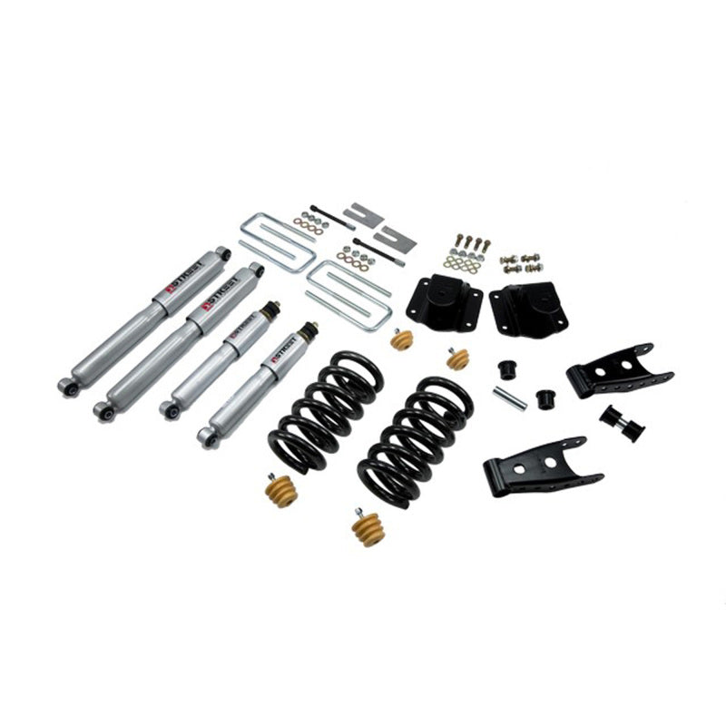 BT Lower Kit w SP Shocks - Belltech LOWERING KIT WITH SP SHOCKS