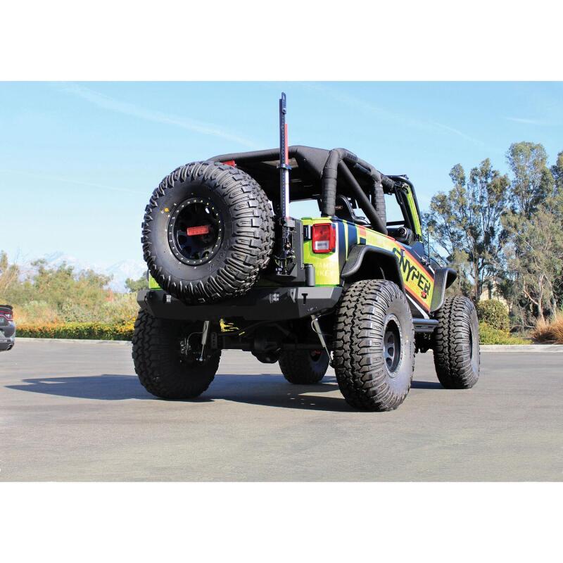 WES WJ2 Bumpers - Westin 07-18 Jeep Wrangler JK WJ2 Rear Bumper - Textured Black