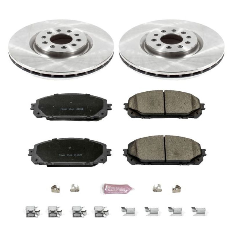 PSB Autospecialty Kit - Power Stop 14-16 Jeep Cherokee Front Autospecialty Brake Kit
