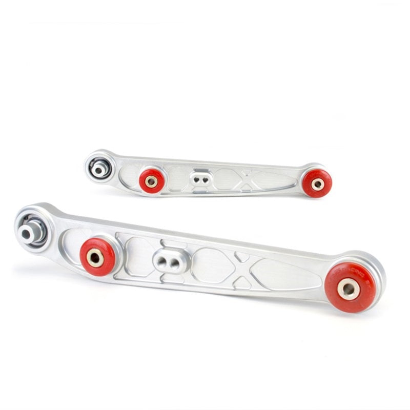 SK Alpha Control Arms - Skunk2 Honda/Acura EG/DC Alpha Series Rear Lower Control Arm Set - Clear