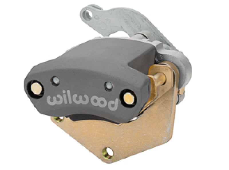 WIL Parking Brake Caliper - Wilwood LH MC4 Mechanical Parking Brake Caliper - 2.00in Bracket - 1.10in Disc - Ty3 Hard Ano