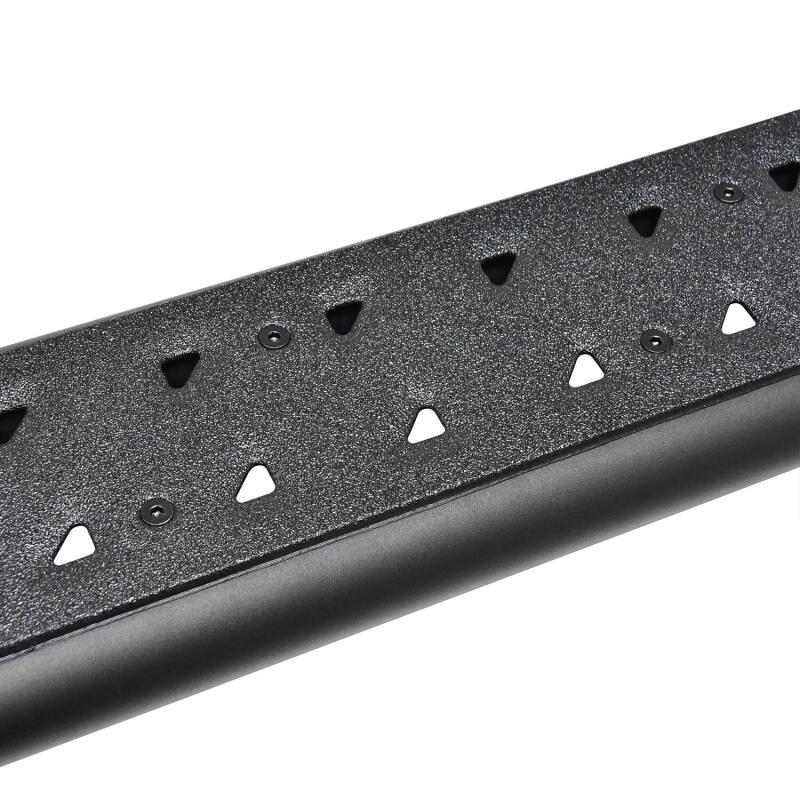 WES Nerf Bars - Outlaw - Westin 14-18 Chevrolet/GMC Silv/Seirra 1500 Double Cab Outlaw Nerf Step Bars - Textured Black
